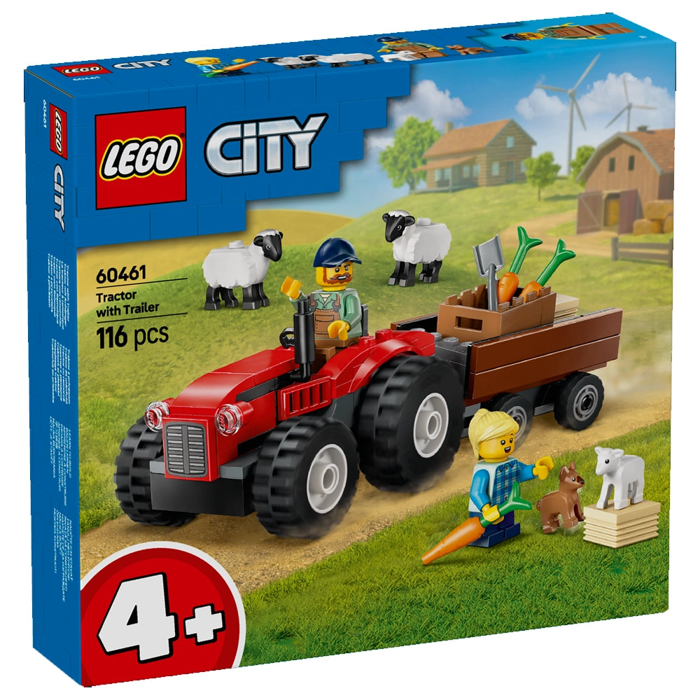 Lego Farm Tractor with Trailer 4Y+