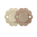 Suavinex Pack of 2 Physiological Pacifiers 0-6M - Gray & Cork