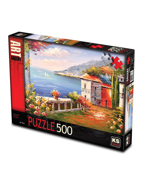 KS Games Puzzle 500 - Garden & Sea