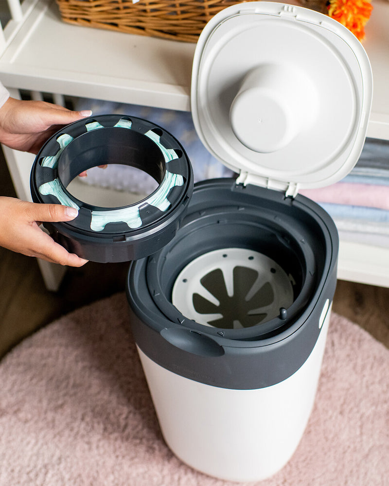 Tommee Tippee Poubelle à Couches Anti-Odeur Twist & Click - Blanc