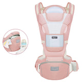 Multifunctional Baby Carrier with Integrated Hip Seat