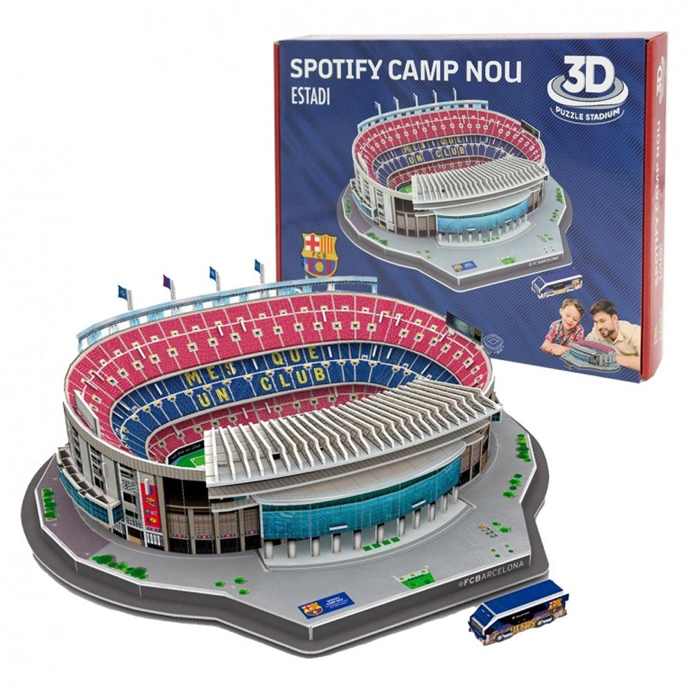 3D Stadium Puzzle Spotify Camp Nou FC Barcelona