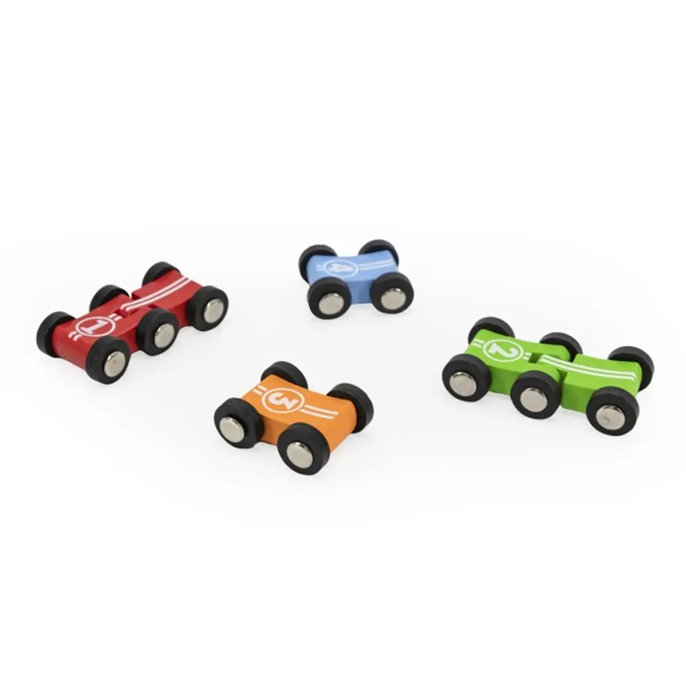 فيغا تويز حلبة سباق بمنحدر مزدوج - لعمر 18 شهراً فأكثر