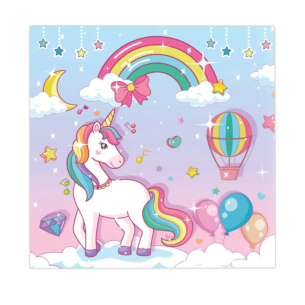 51 Piece Birthday Pack – Unicorn
