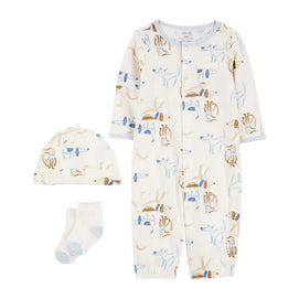 Ensemble de 3 Pièces Carter's - Chien Bleu