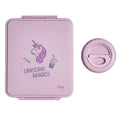 Citron Grande Lunchbox avec Pot Alimentaire Isotherme - Licorne