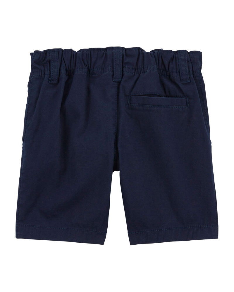 Short chino fashion bleu