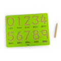 Viga Toys Pre-Writing Tracing Board Numbers - 3Y+