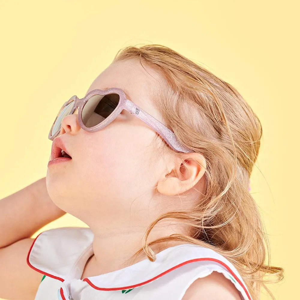 Babiators Polarized Heart Sunglasses 6 Years - Sparkle Squad