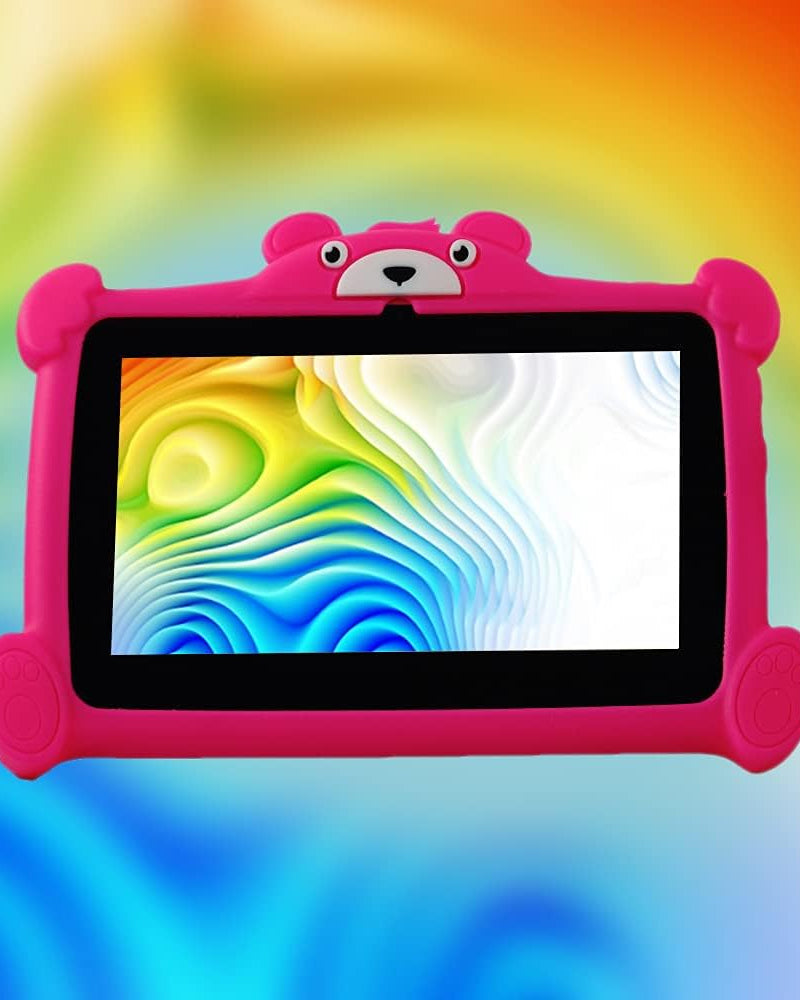 Atouch K96 7 inch Android Tablet for kids with WiFi - Pink