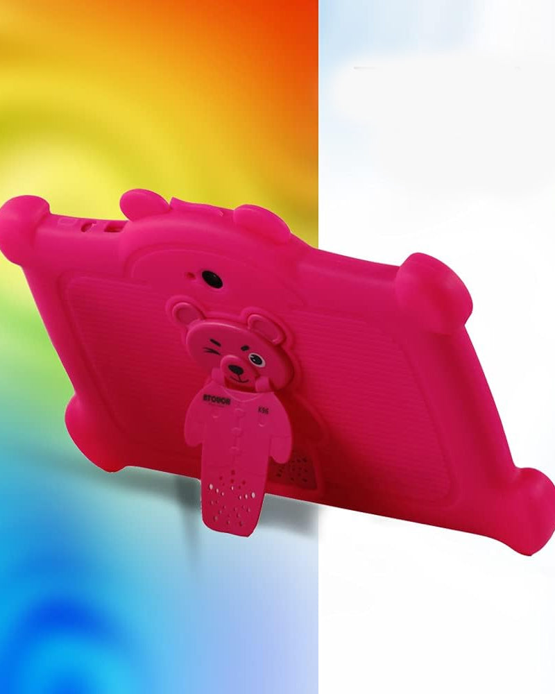 Atouch K96 7 pouces Android Tablette pour enfants avec WiFi - Rose