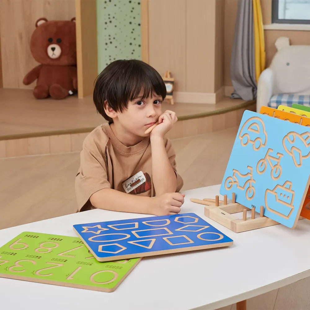 Viga Toys Tablero de Preescritura de Números - 3A+