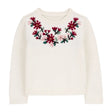 Pull en Coton Carter's - Floral Ivoire