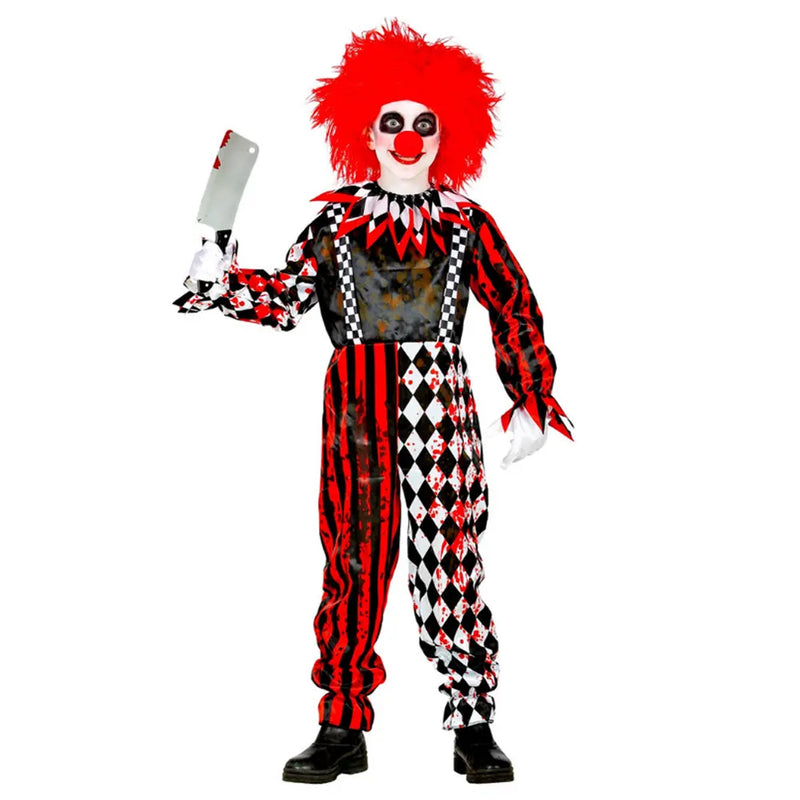 Demonic Horror Clown Costume