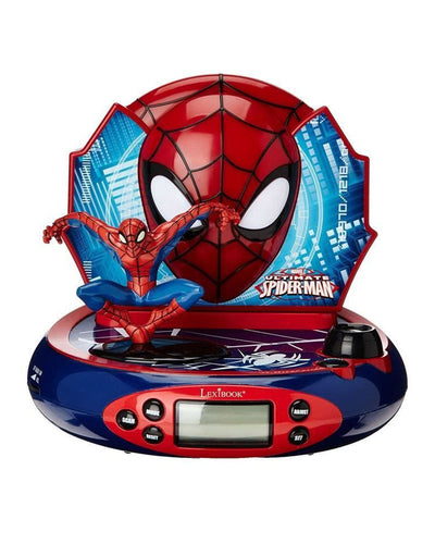 Lexibook Réveil Projecteur 3D Et Sons Du Jeu Vidéo -Spider-Man