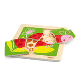 فيغا تويز بازل خشبي مسطح على شكل دعسوقة – +12 شهر