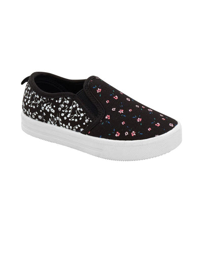 Espadrilles À Enfiler À Imprimé Floral OshKosh - Noir