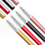 Staedtler Stylo-plume Triangulaire Rouge - Bleue