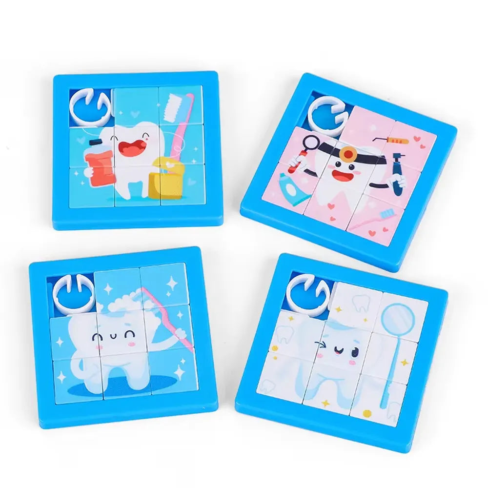Lote de 4 Dientes de Puzzle – 3A+