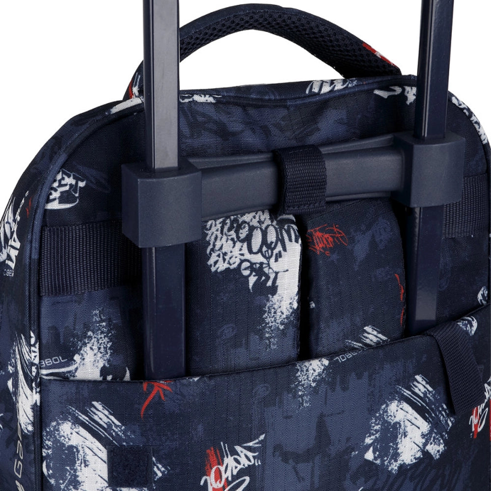 Gabol Sac à Dos DASH à Roulettes - Bleu Marine