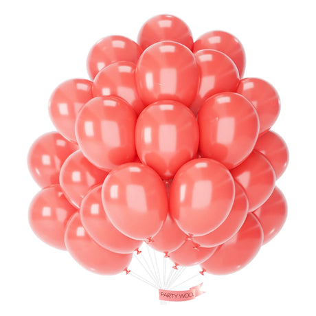 Pack de 100 Ballons Pour Fête - Corail