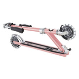 Globber Flow Elements Lights Chrome Scooter - Pink