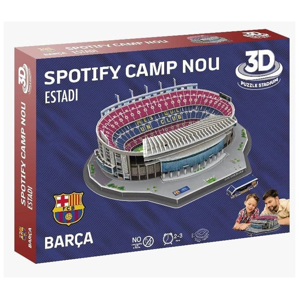 3D Stadium Puzzle Spotify Camp Nou FC Barcelona