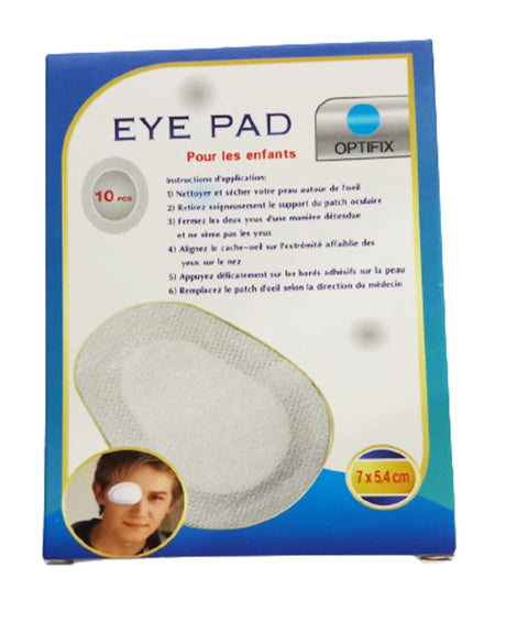 Optifix Junior Eye Pad 10 Pièces - 7x5.4cm