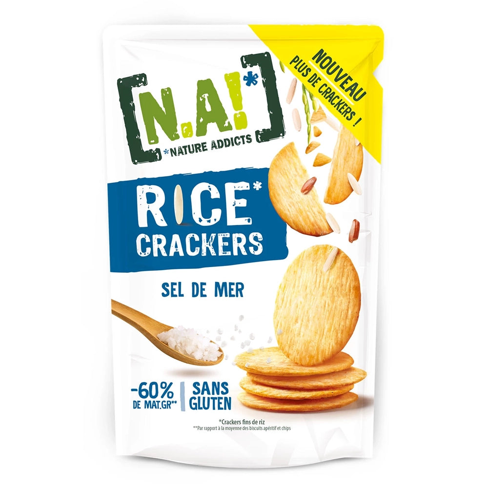 N.A ! Rice Crackers 85g - Sel de Mer