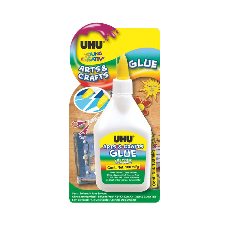 Pegamento blanco para artes y manualidades UHU - 100 ml/g
