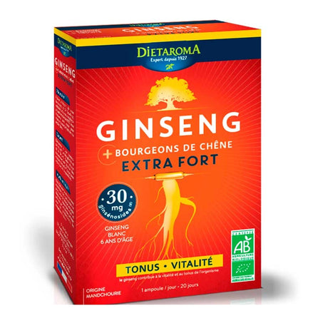 Dietaroma Ginseng Extra Fort - 20 Ampoules