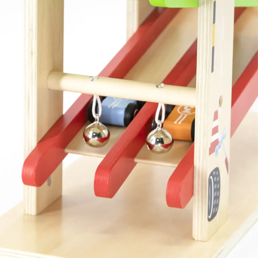 فيغا تويز حلبة سباق بمنحدر مزدوج - لعمر 18 شهراً فأكثر