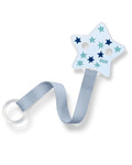 Pacifier Clip Universal Ribbon NUK - Blue