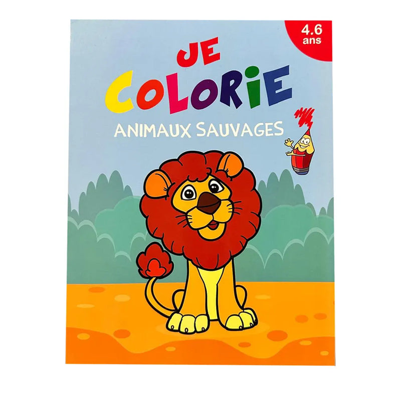 Je colorie - Animaux sauvages