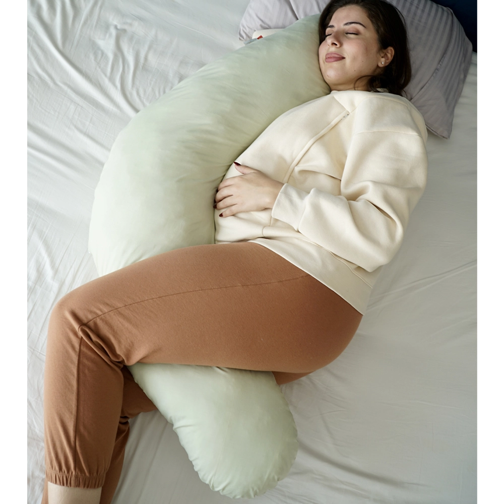Bambidou Coussin de Grossesse - Vert Clair