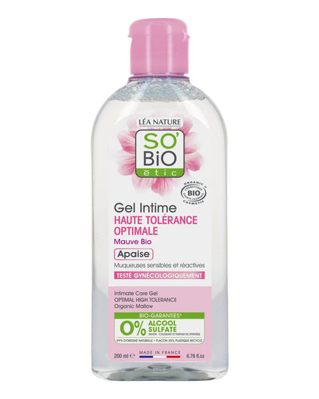 So Bio Gel intime Hypoallergénique à la fleur de Mauve 200ml