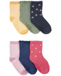 Lot De 6 Chaussettes Mi-Mollet Carter's - Multi