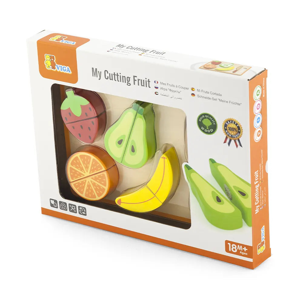 Viga Toys Mon Coupe de Fruits 18M+