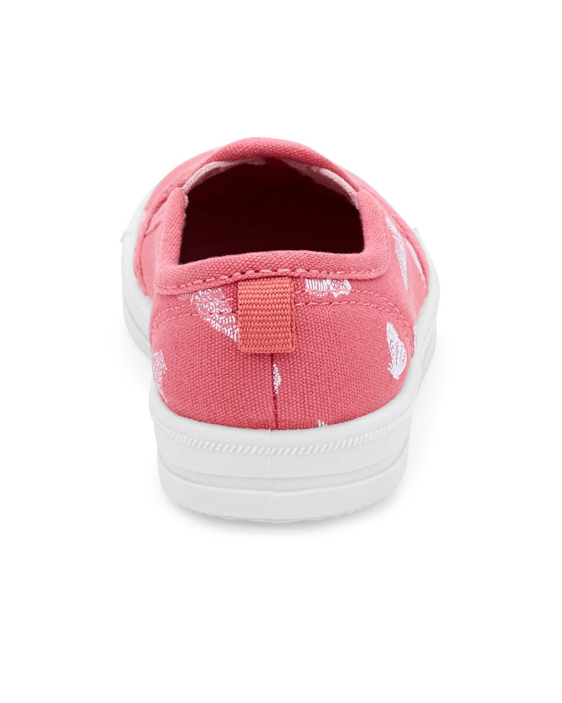 Espadrilles À Enfiler À Imprimé Papillon OshKosh - Cerise