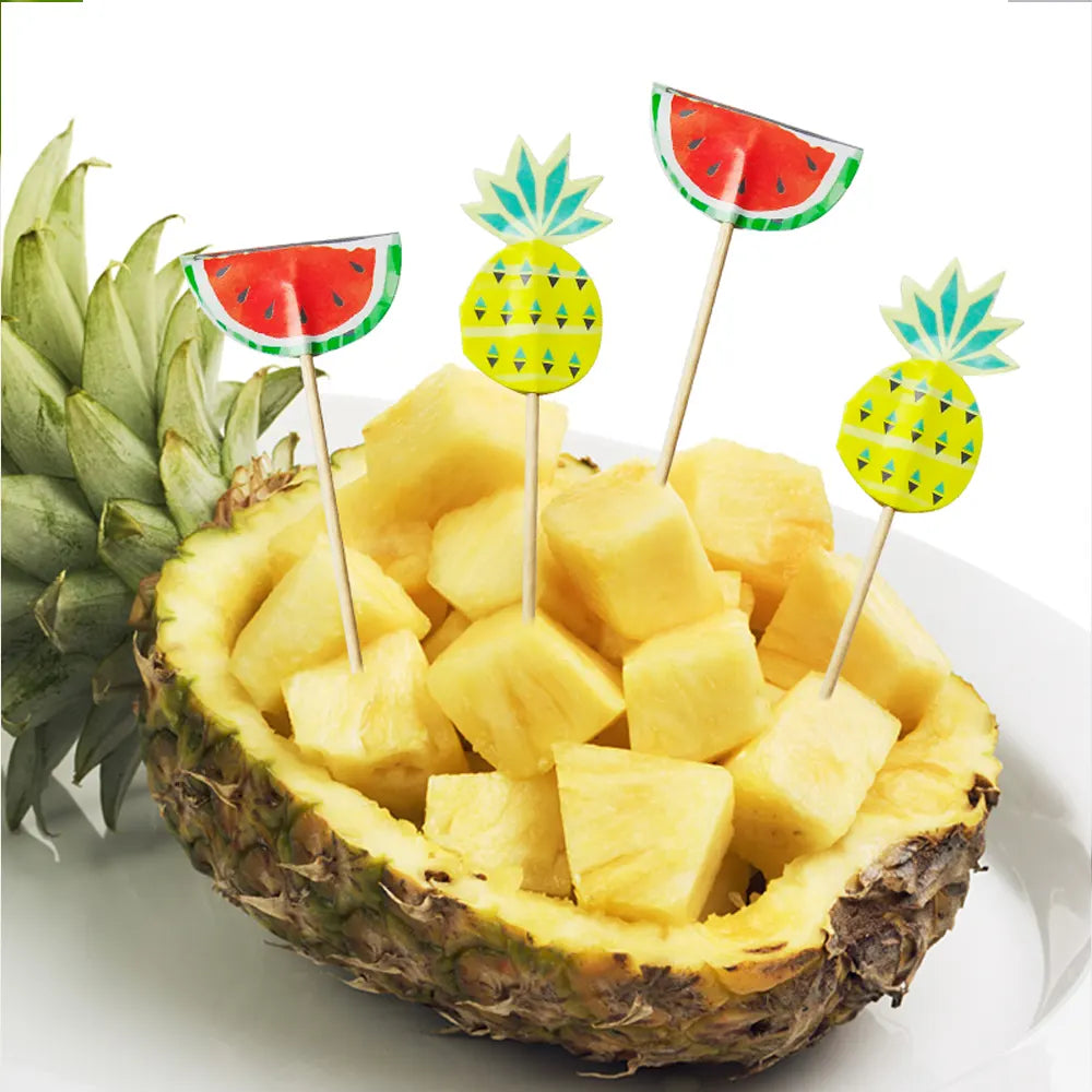 Set de 20 Pinchos para Frutas 12cm