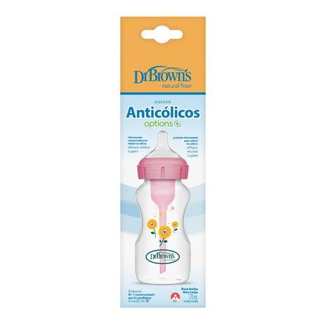 Dr. Brown’s Biberon Anti-Colique Options+ Col Large 270 ml