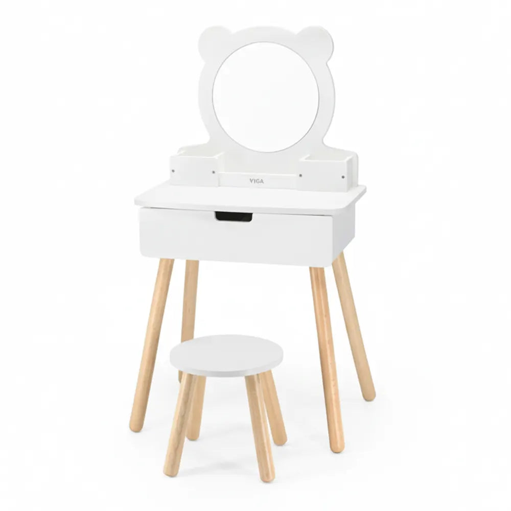 Viga Toys Dressing Table with Chair - 3A+