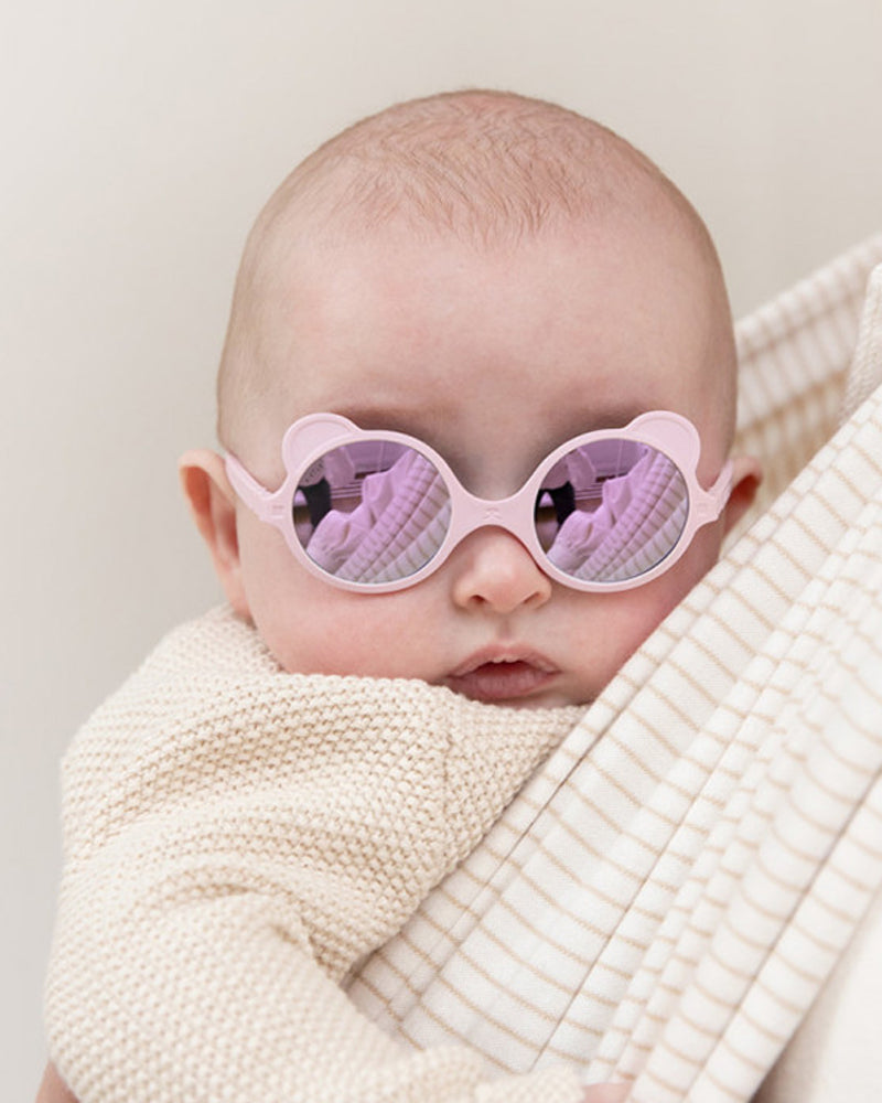 ki AND LA Sun Glasses 0-1 year Bear Light Pink Wlidaty Morocco