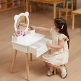 Viga Toys Dressing Table with Chair - 3A+