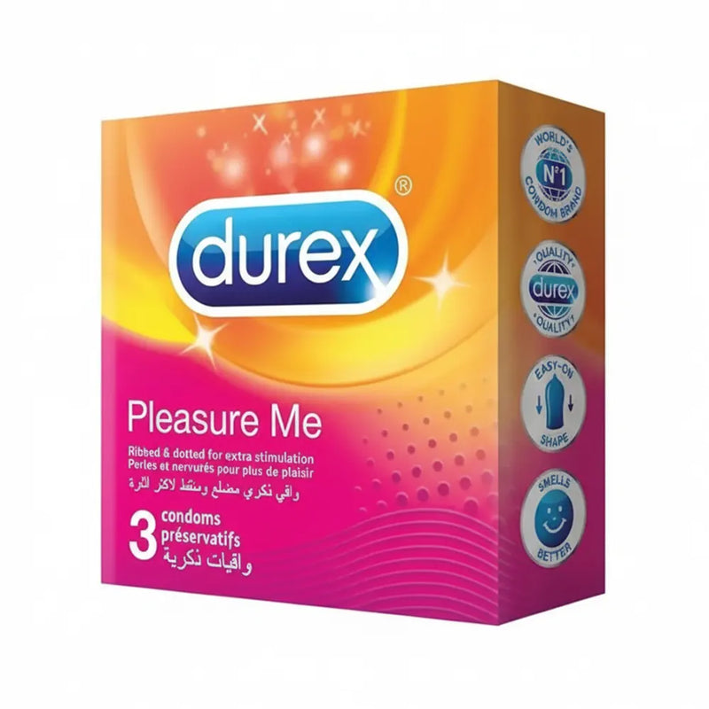 Durex Pleasure Max – 3 Preservativos