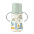 Suavinex Biberon avec Anses et Bec Silicone Anti-Colic 270ml - Bleu