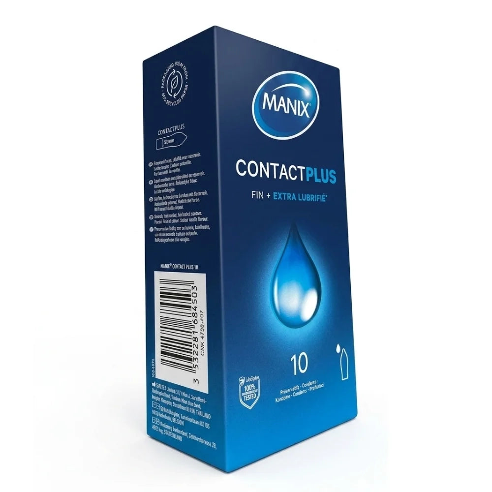 Manix Contact Plus – 12 Preservativos