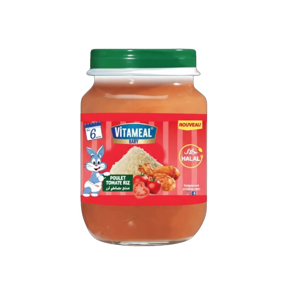 Vitameal Pot Poulet Tomate Riz 190g