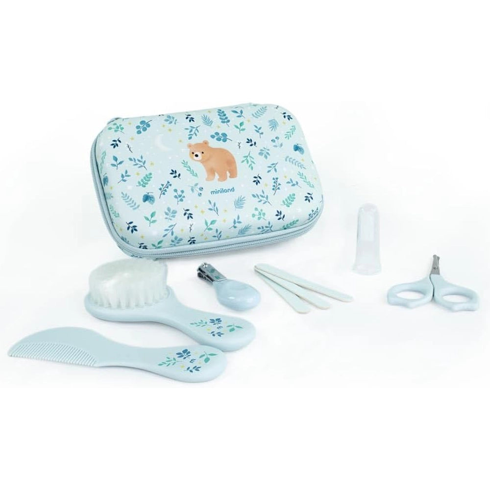 Miniland Kit de Soins pour Bébé - Ourson Bleu