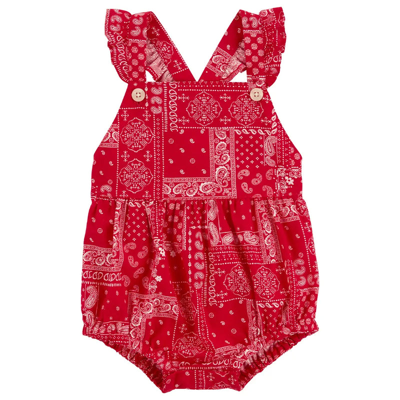 Pelele de algodón OshKosh - Rojo